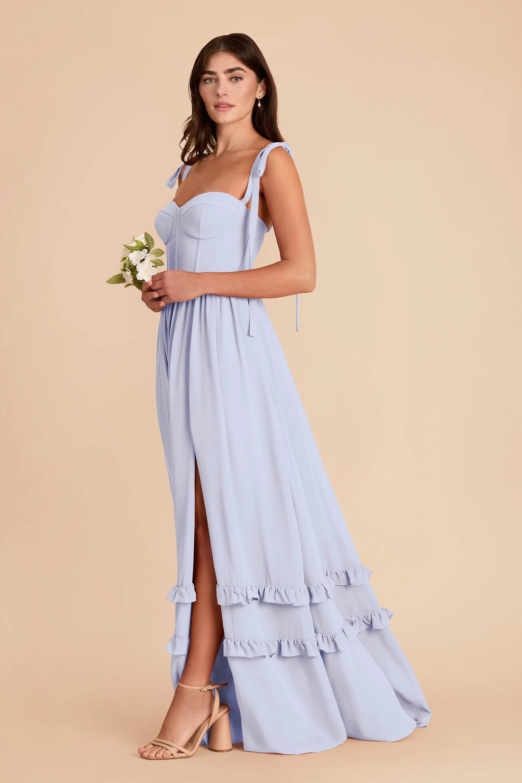 Daphne Periwinkle Blue alternate view 3 bridesmaid dress