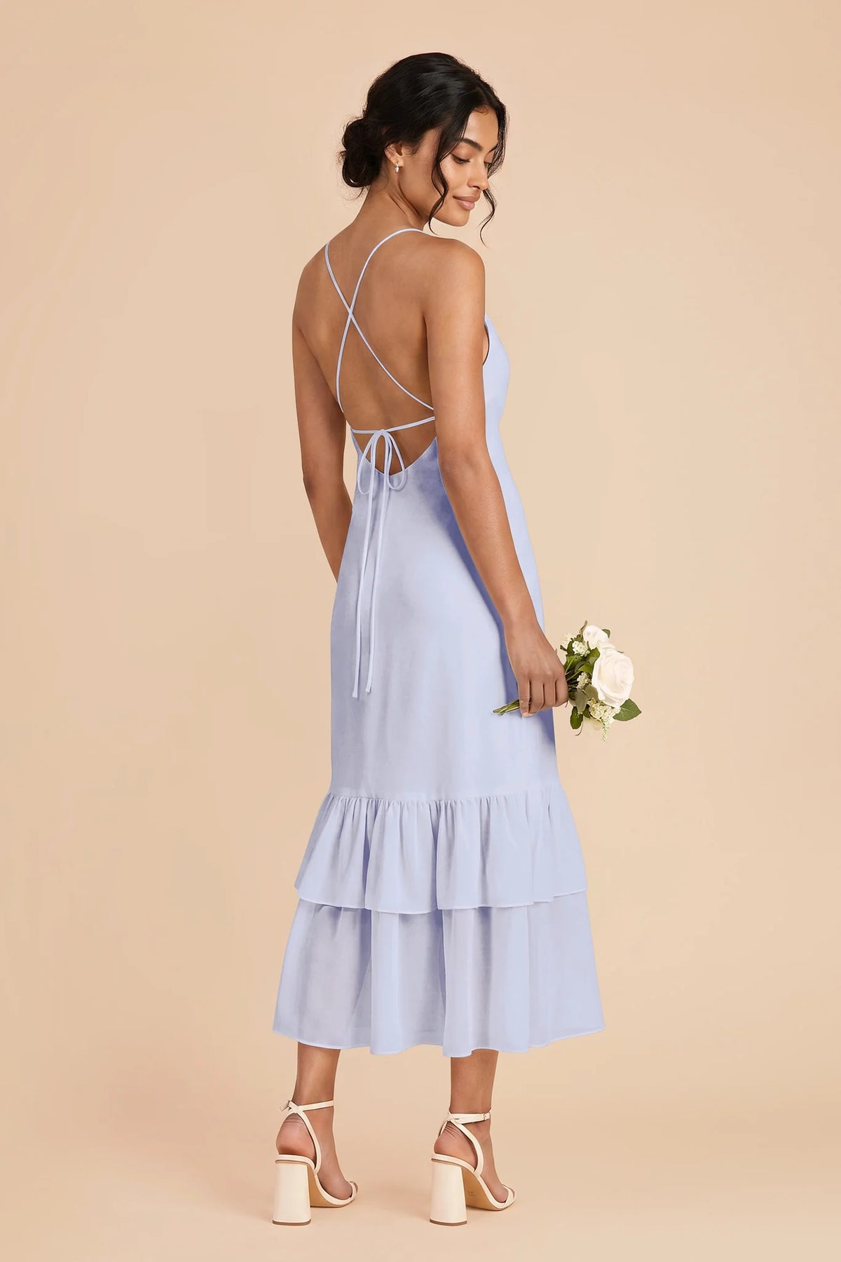 Liora Periwinkle Blue alternate view 2 bridesmaid dress
