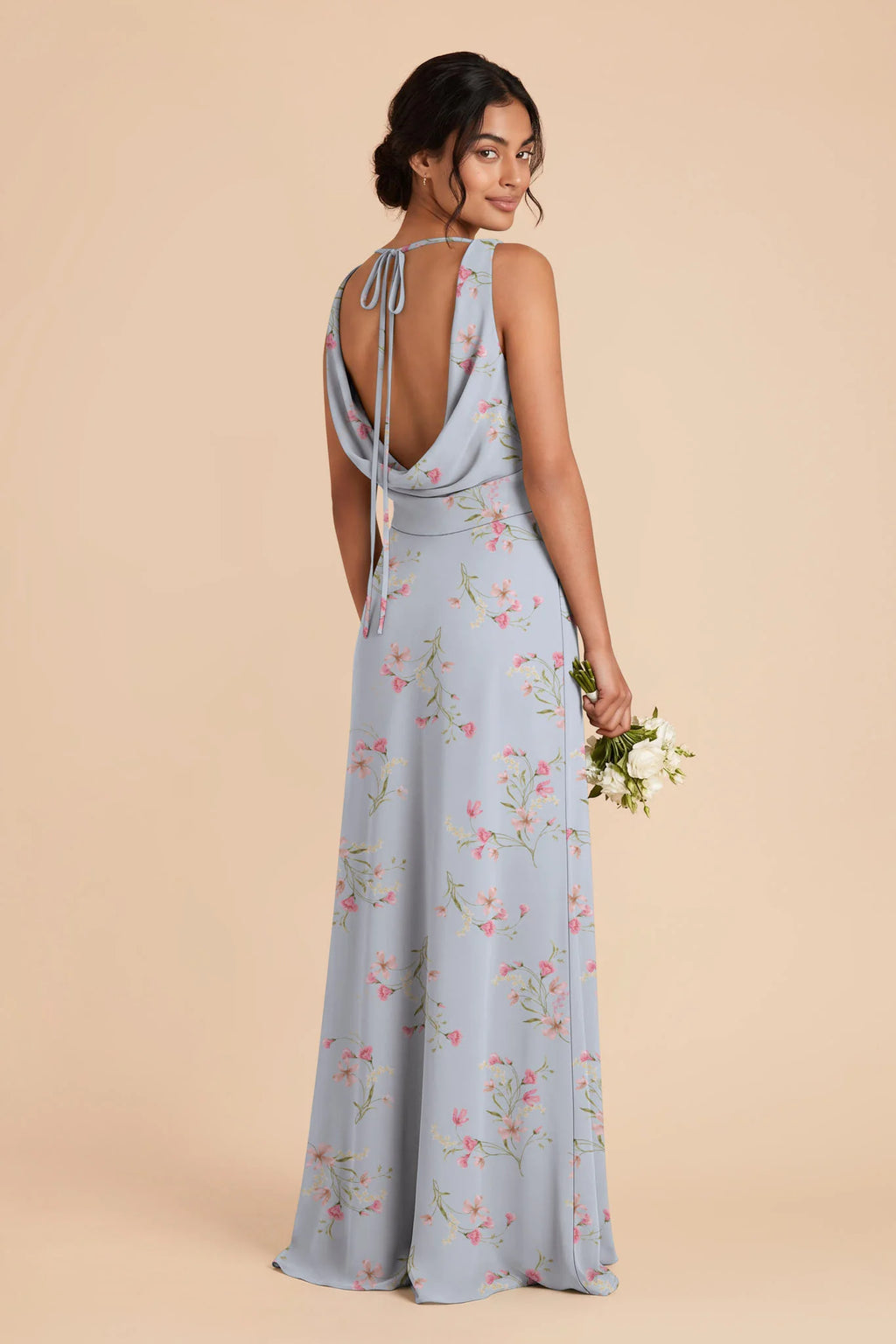 Odette Periwinkle Blue Le Fleur alternate view 1 bridesmaid dress