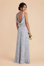 Odette Periwinkle Blue Le Fleur alternate view 1 bridesmaid dress