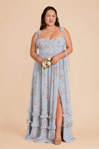 Daphne Periwinkle Blue Le Fleur alternate view 1 bridesmaid dress