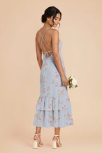 Liora Periwinkle Blue Le Fleur alternate view 1 bridesmaid dress