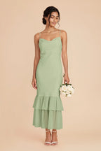 Liora Pistachio alternate view 1 bridesmaid dress