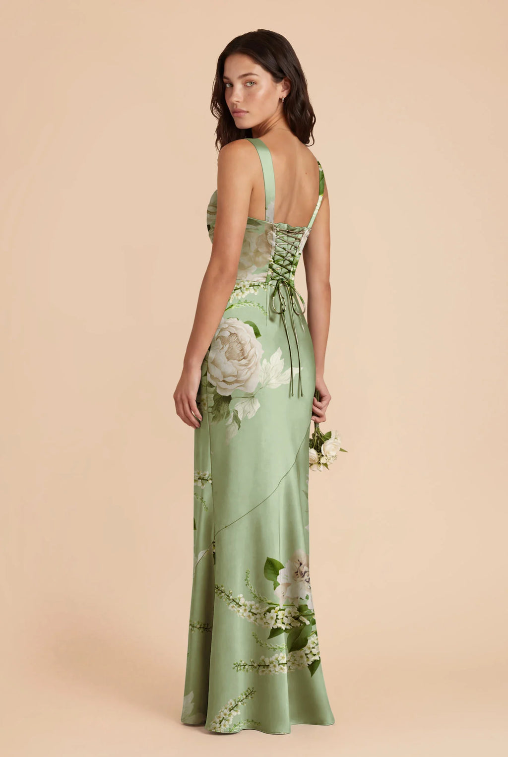 Colette Pistachio Garden Bloom alternate view 1 bridesmaid dress