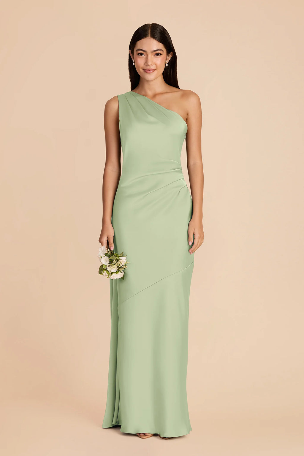Ariadne Pistachio alternate view 2 bridesmaid dress