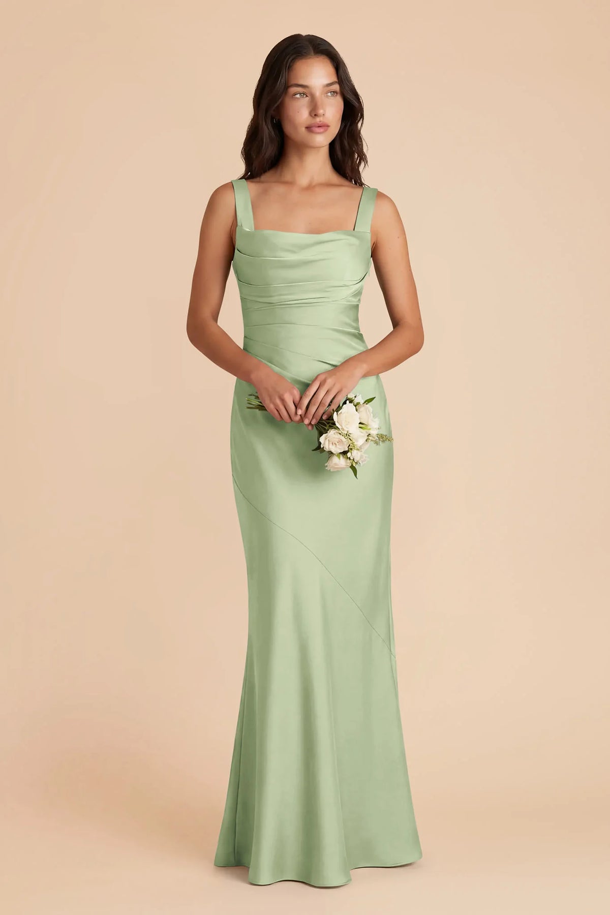 Colette Pistachio alternate view 1 bridesmaid dress