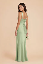 Colette Pistachio alternate view 2 bridesmaid dress