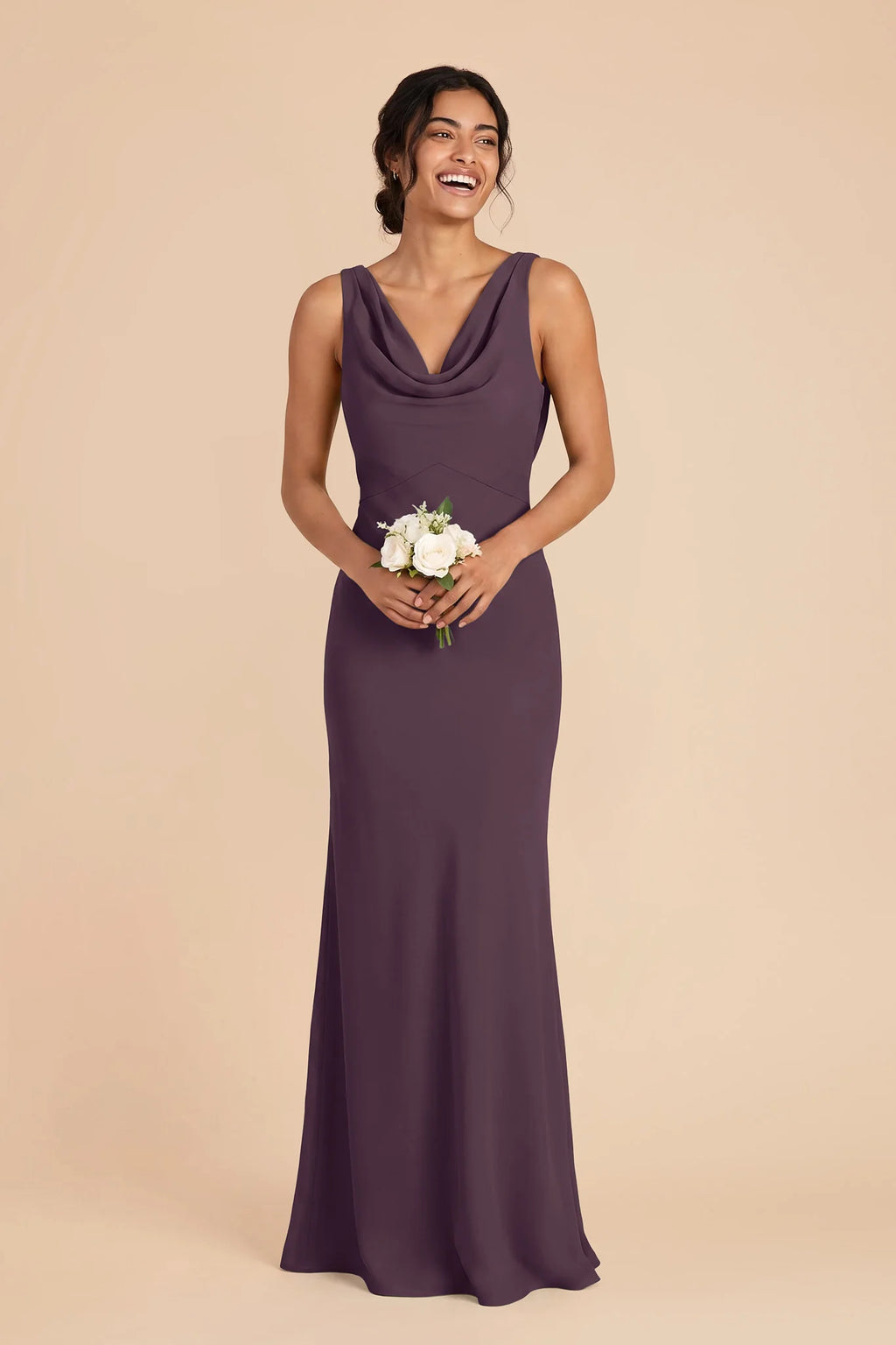 Odette Plum alternate view 1 bridesmaid dress