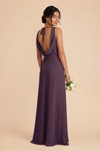 Odette Plum alternate view 2 bridesmaid dress