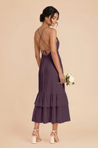 Liora Plum alternate view 2 bridesmaid dress