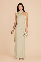 Ariadne Prosecco front view bridesmaid dress