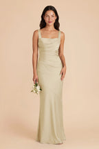 Colette Prosecco front view bridesmaid dress