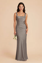 Colette Quartz front view bridesmaid dress