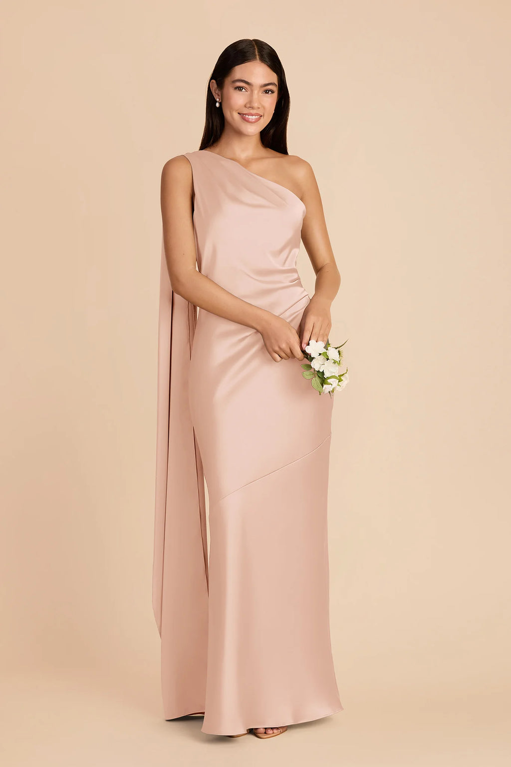 Ariadne Rose Gold alternate view 1 bridesmaid dress