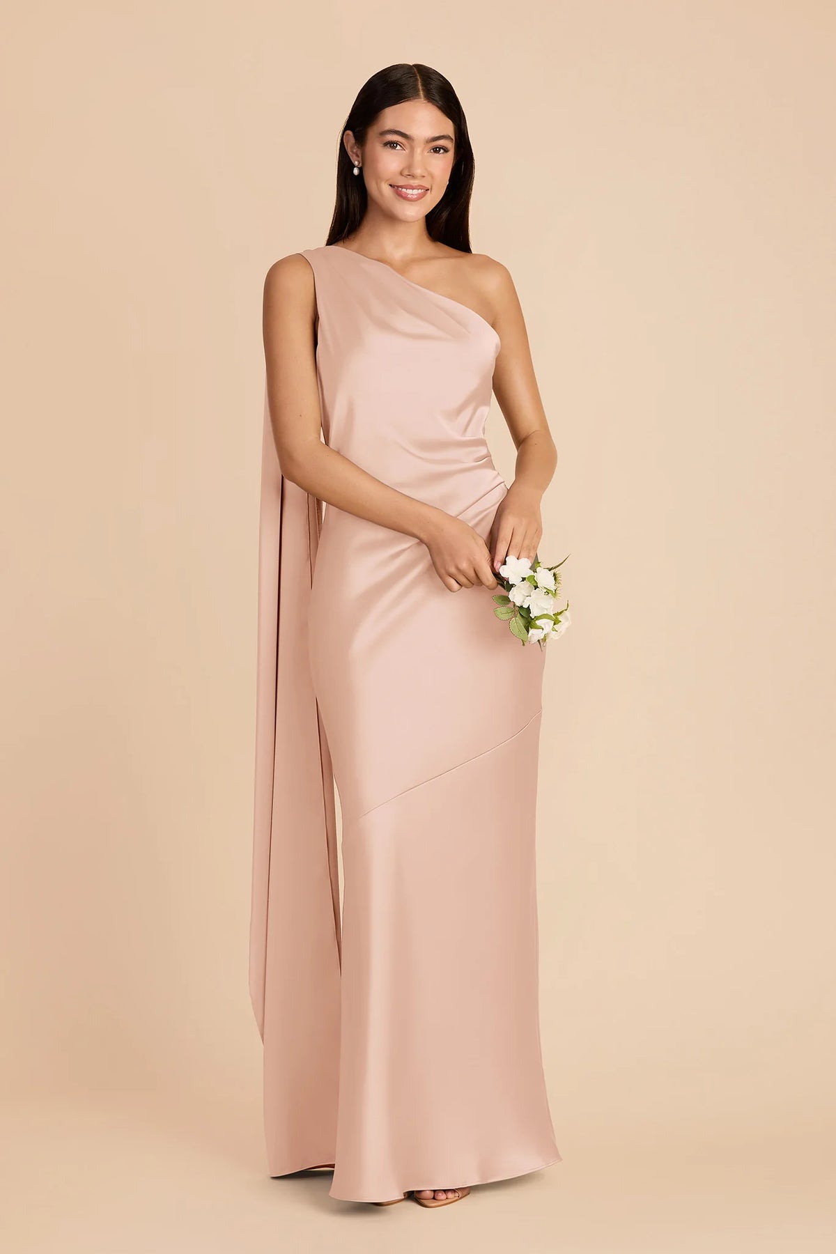 Ariadne Rose Gold alternate view 1 bridesmaid dress