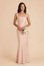 Colette Rose Gold alternate view 1 bridesmaid dress