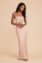 Noelle Rose Gold alternate view 1 bridesmaid dress