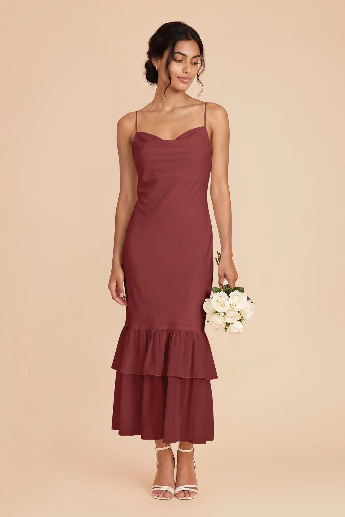 Liora Rosewood alternate view 1 bridesmaid dress