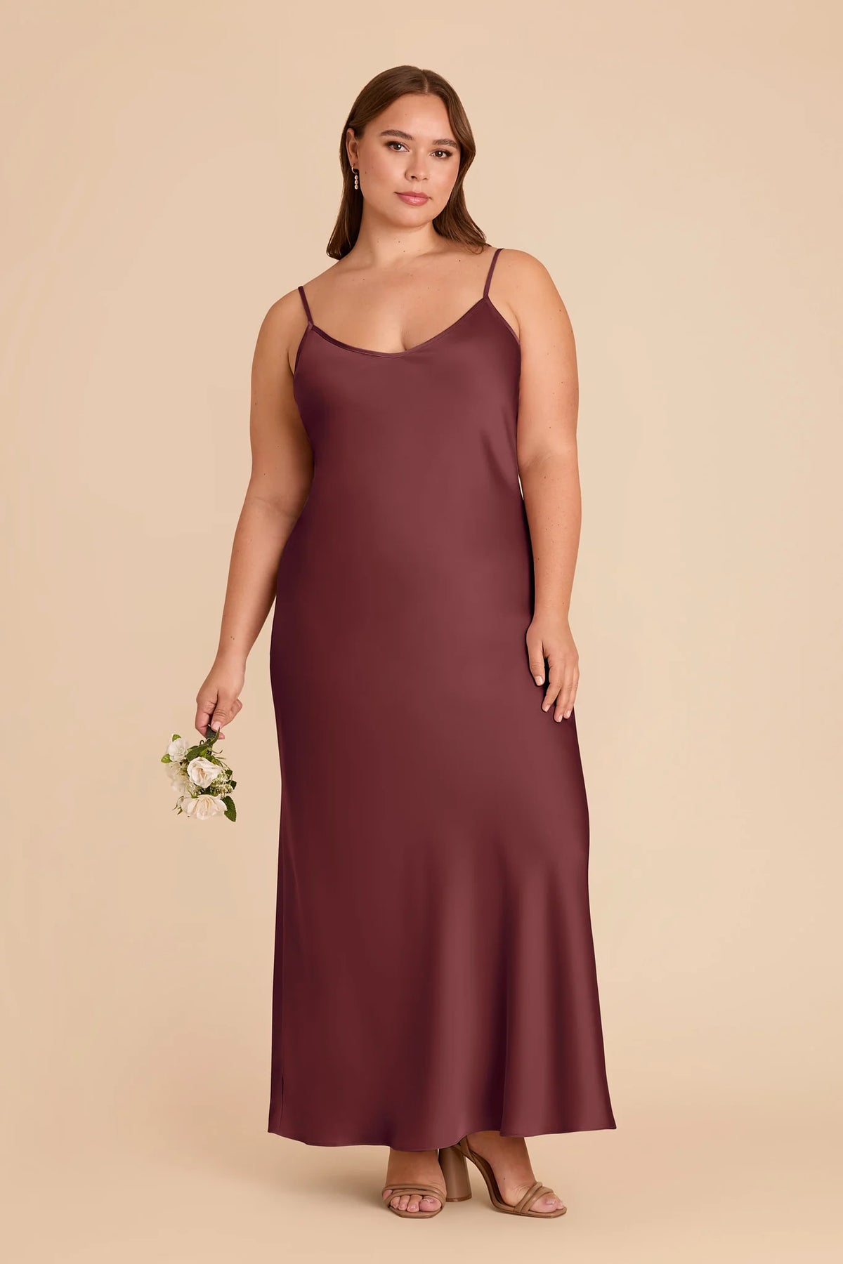 Amara Rosewood alternate view 1 bridesmaid dress