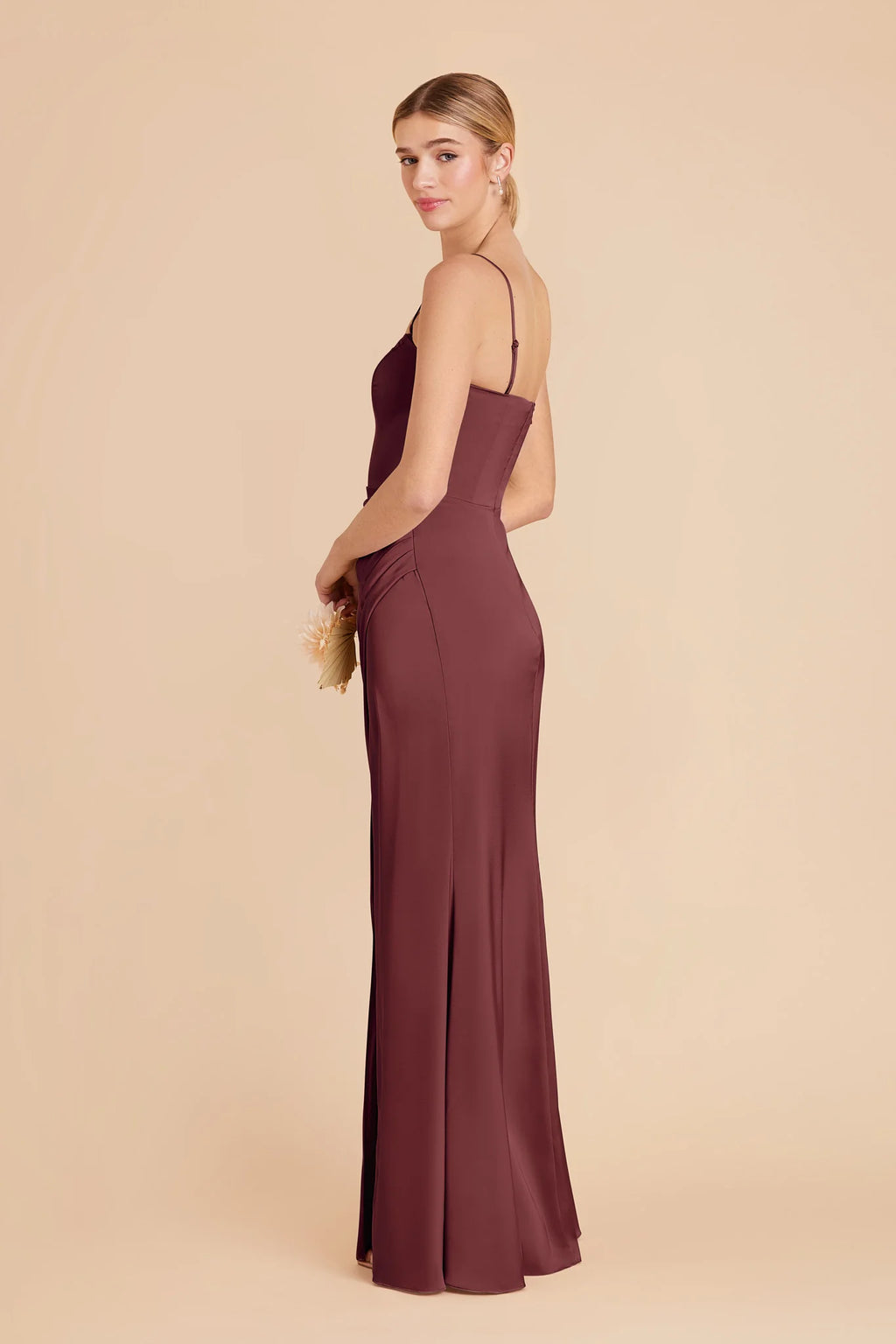 Lucienne Rosewood alternate view 3 bridesmaid dress
