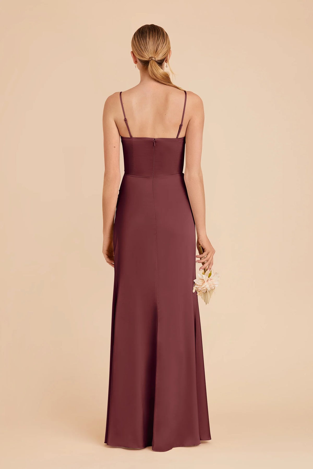 Lucienne Rosewood alternate view 4 bridesmaid dress