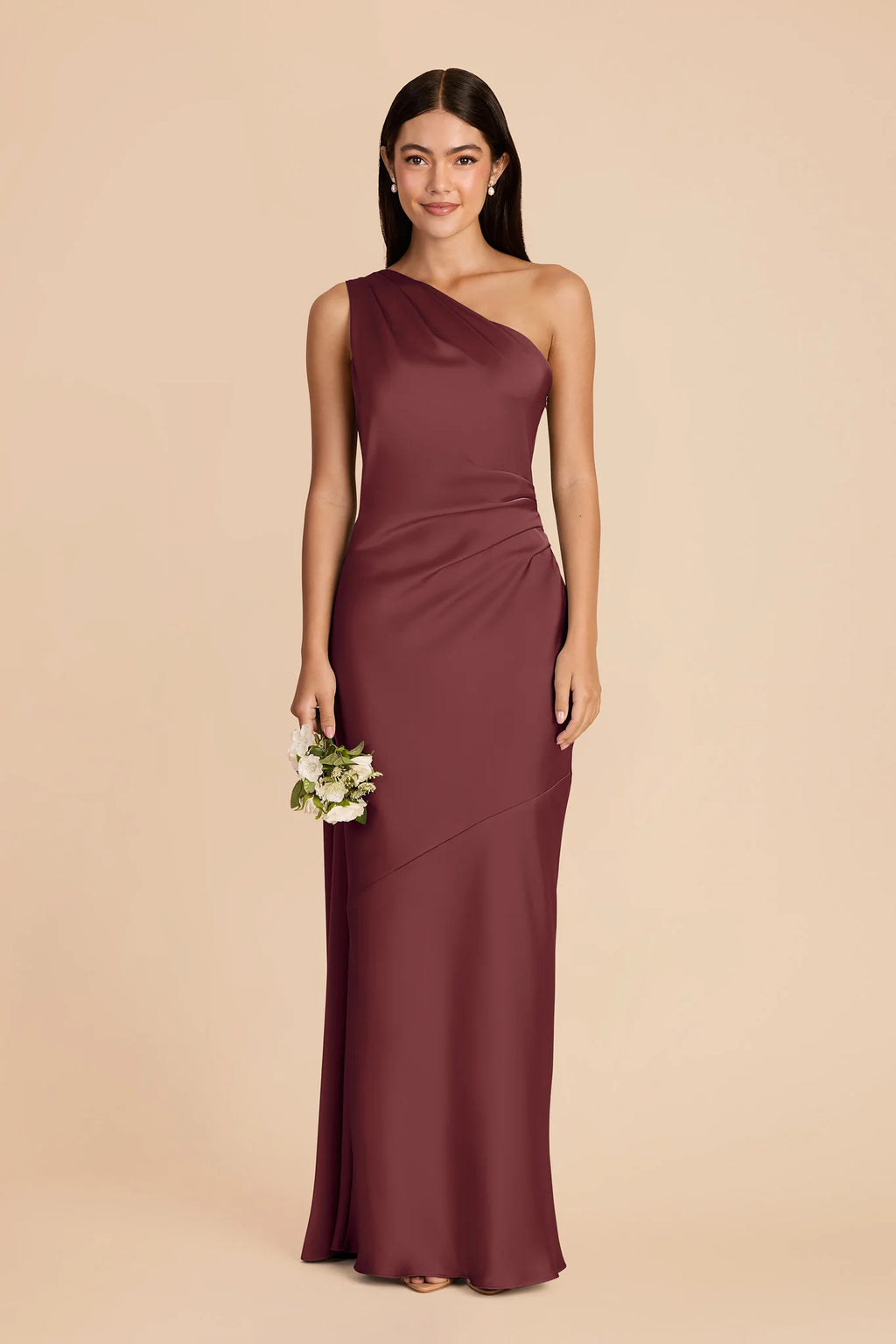 Ariadne Rosewood alternate view 2 bridesmaid dress
