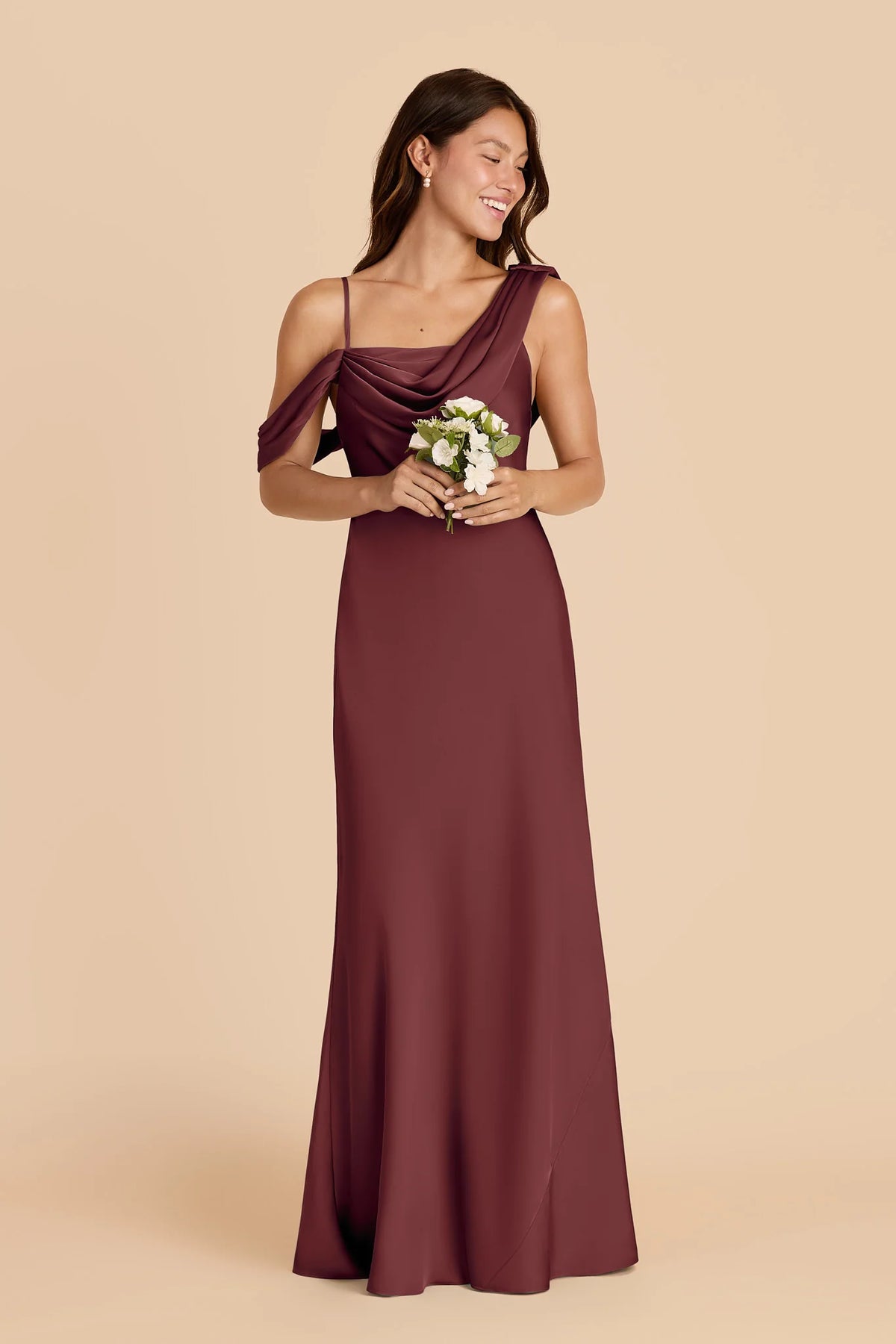 Thalia Rosewood alternate view 2 bridesmaid dress