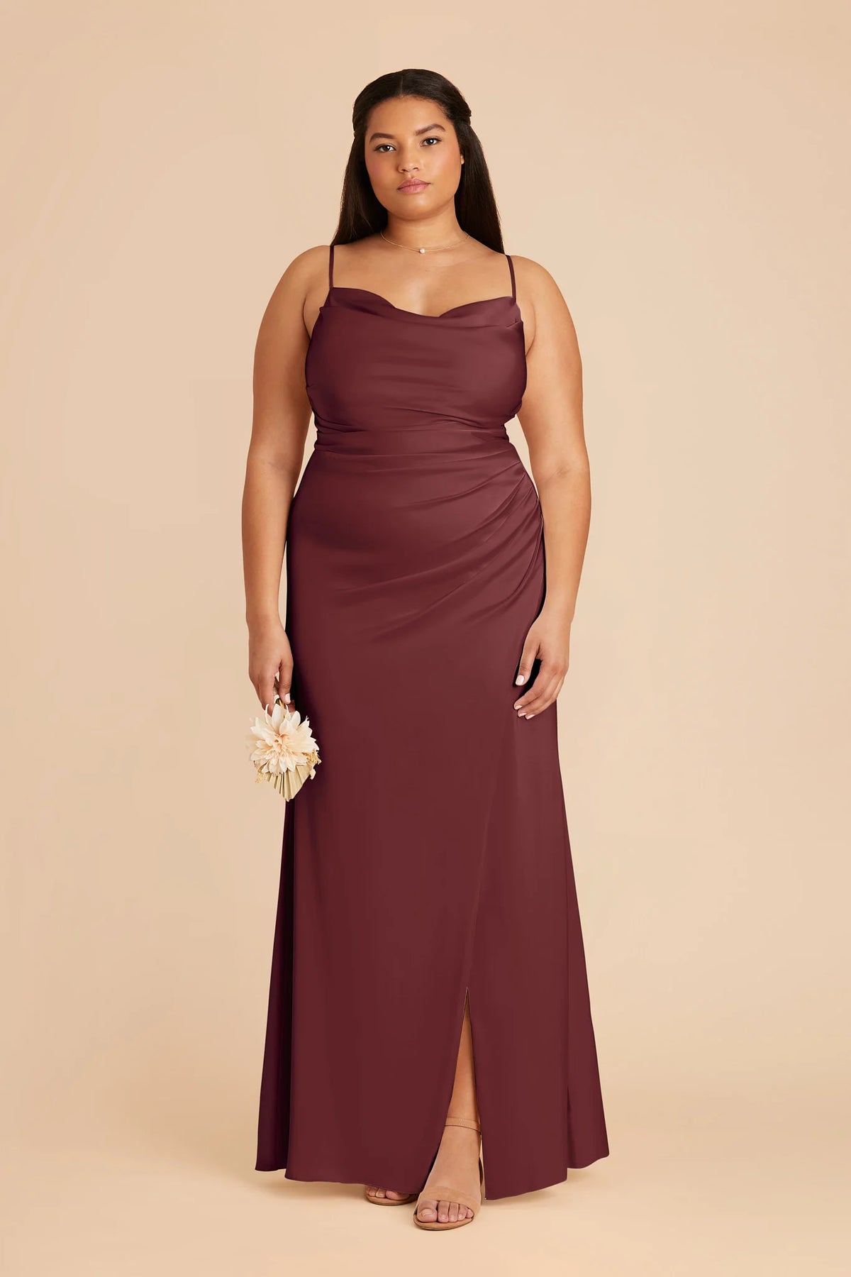 Sabine Rosewood alternate view 1 bridesmaid dress