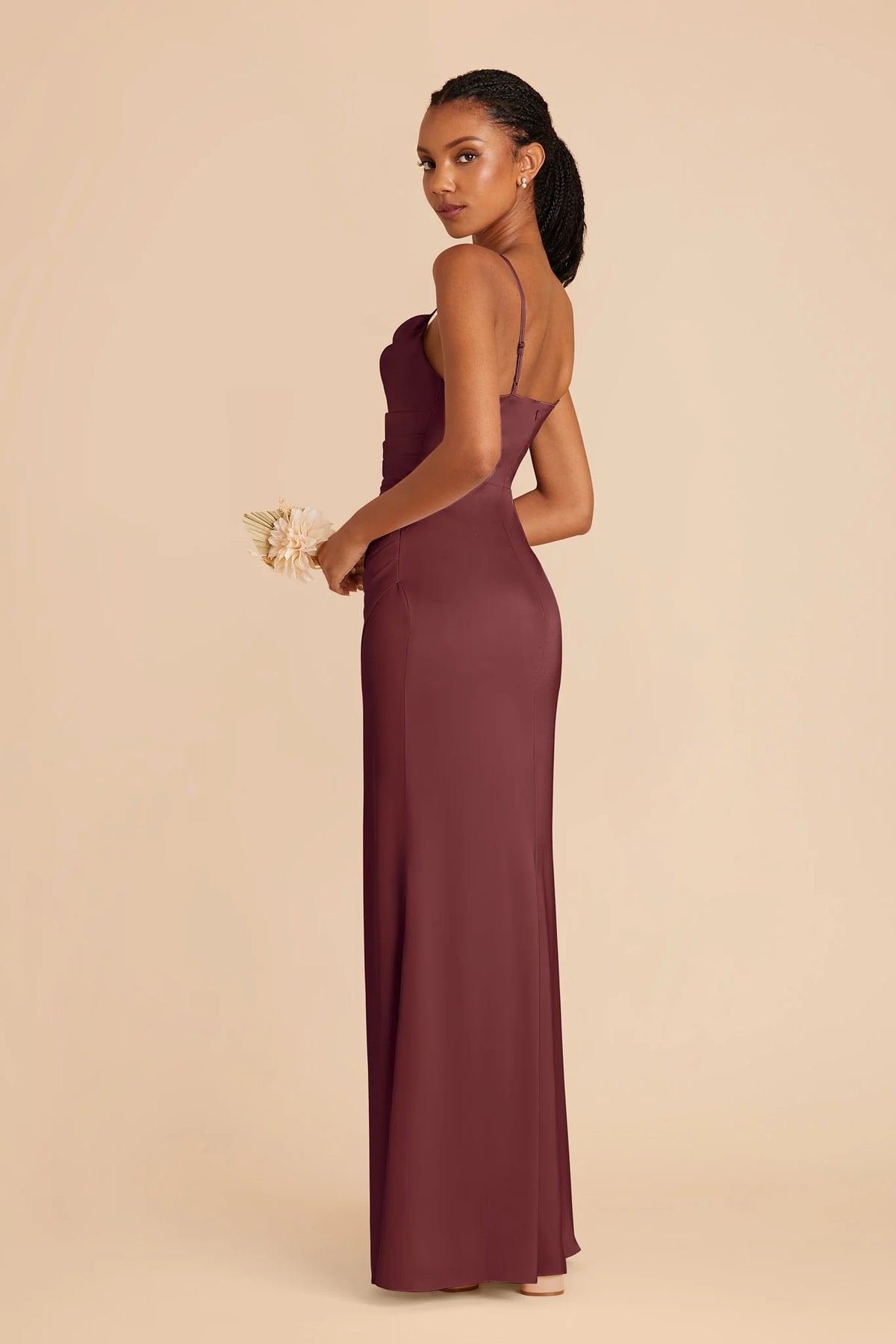 Sabine Rosewood alternate view 2 bridesmaid dress