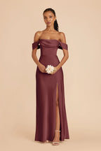 Corinne Rosewood alternate view 3 bridesmaid dress