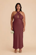 Seraphine Rosewood alternate view 1 bridesmaid dress