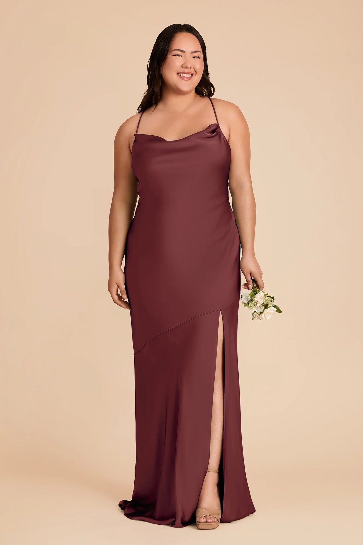 Estelle Rosewood alternate view 1 bridesmaid dress
