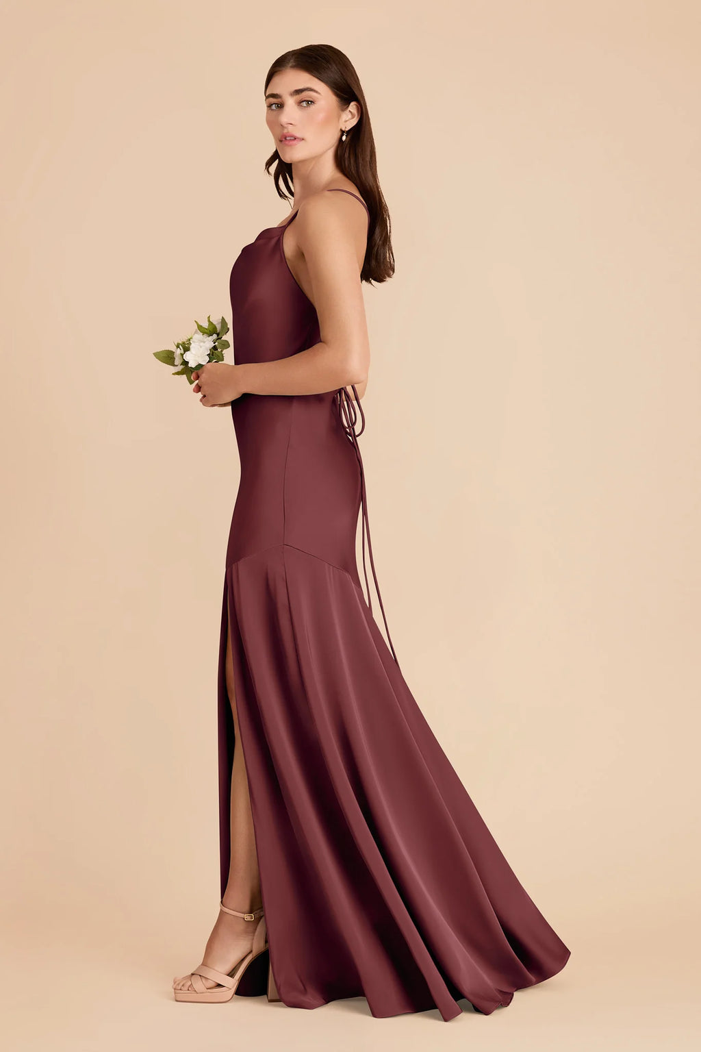 Estelle Rosewood alternate view 3 bridesmaid dress