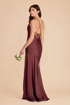 Estelle Rosewood alternate view 4 bridesmaid dress