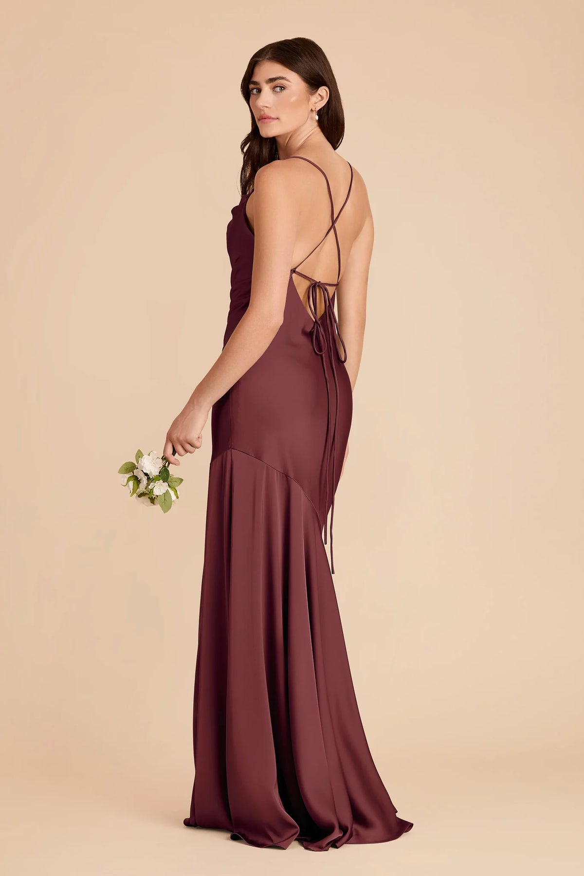 Estelle Rosewood alternate view 4 bridesmaid dress