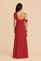 Thalia Ruby Red alternate view 4 bridesmaid dress