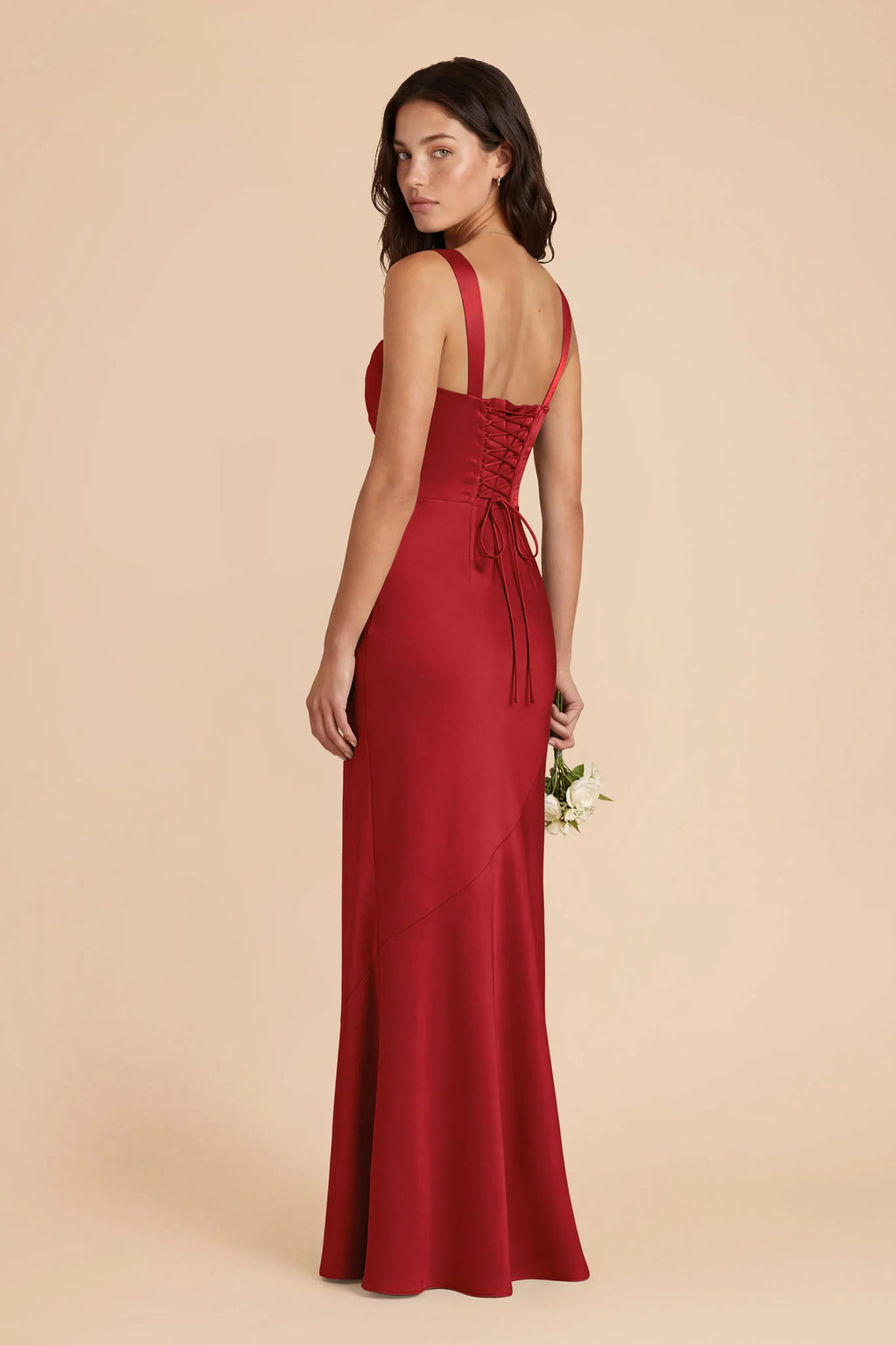 Colette Ruby Red alternate view 2 bridesmaid dress