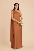 Ariadne Rust alternate view 1 bridesmaid dress