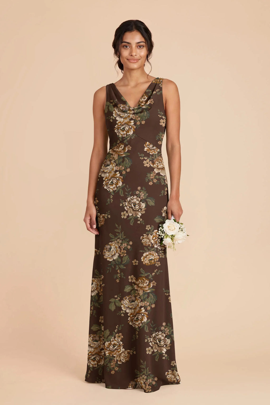 Odette Rustic Meadows front view bridesmaid dress