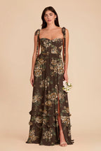 Daphne Rustic Meadows front view bridesmaid dress