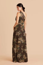 Celine Rustic Meadows back view bridesmaid dress