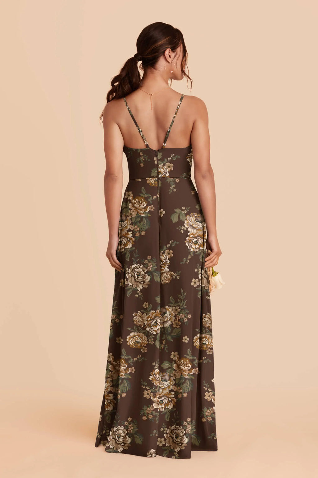 Margot Rustic Meadows back view bridesmaid dress