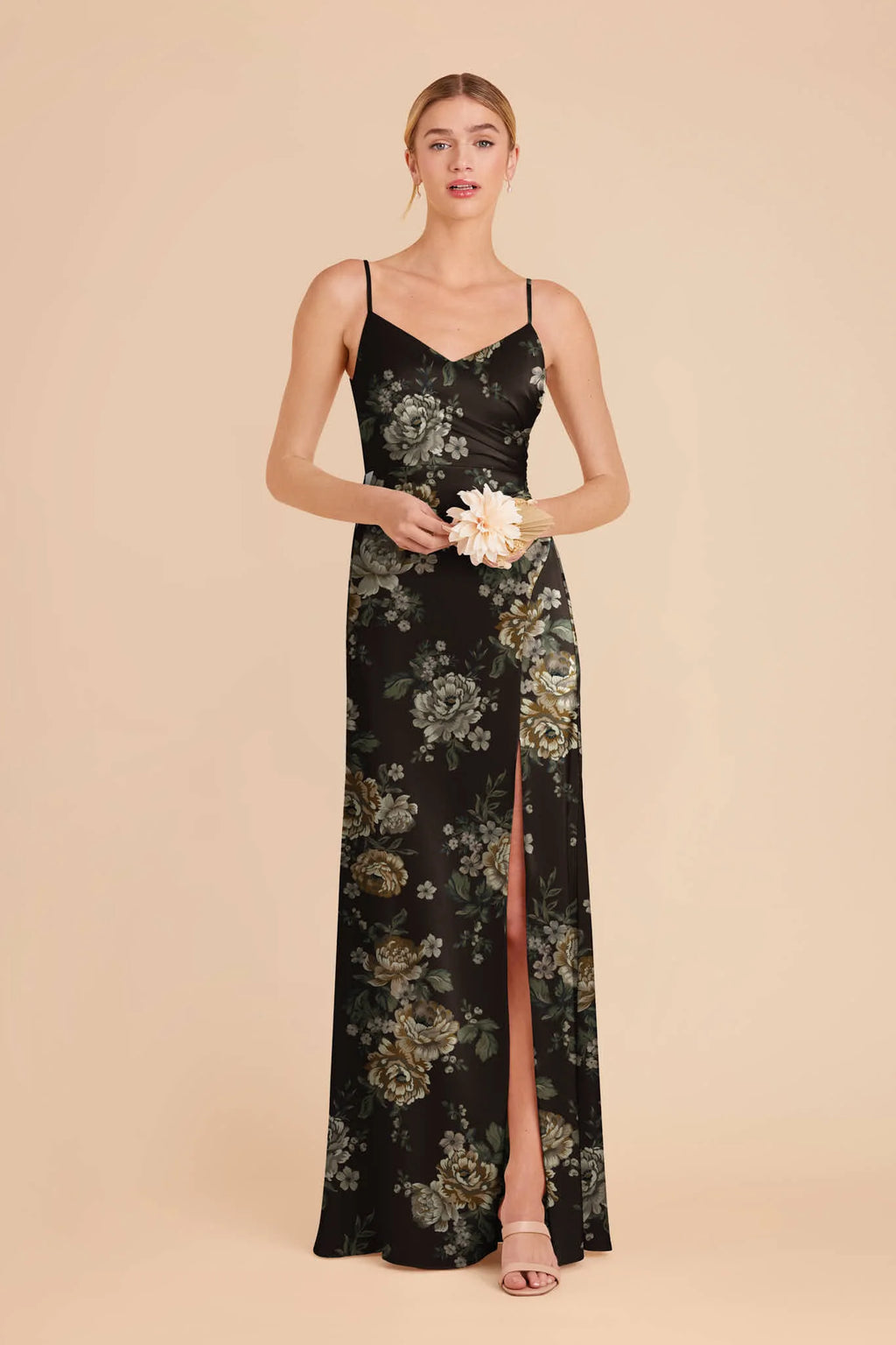 Elara Rustic Meadows front view bridesmaid dress