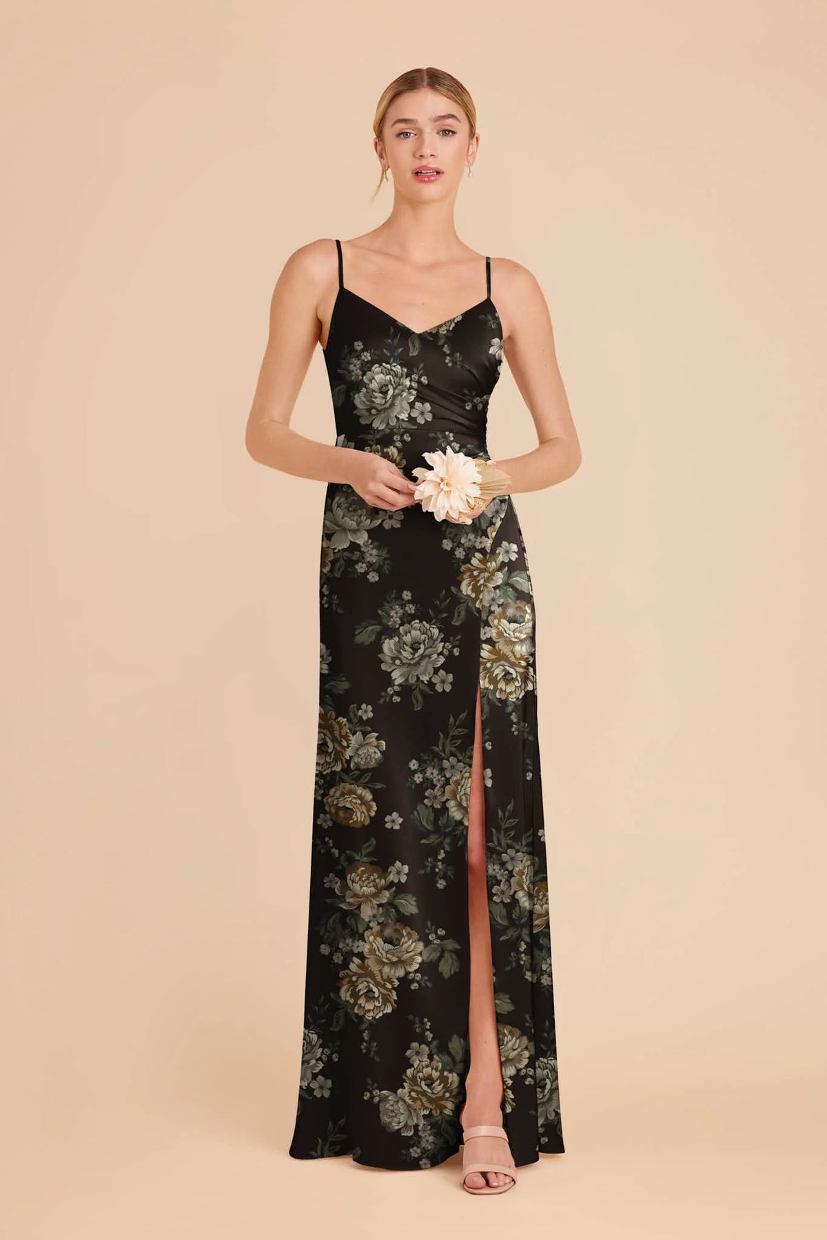 Elara Rustic Meadows front view bridesmaid dress