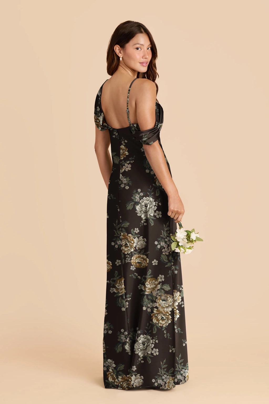 Thalia Rustic Meadows front view bridesmaid dress