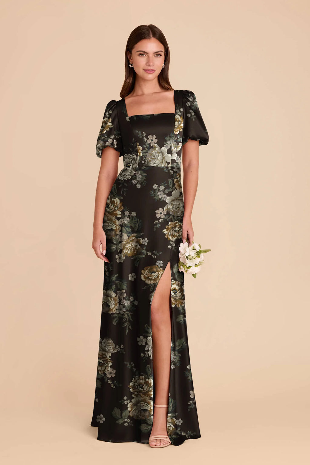 Selene Rustic Meadows front view bridesmaid dress