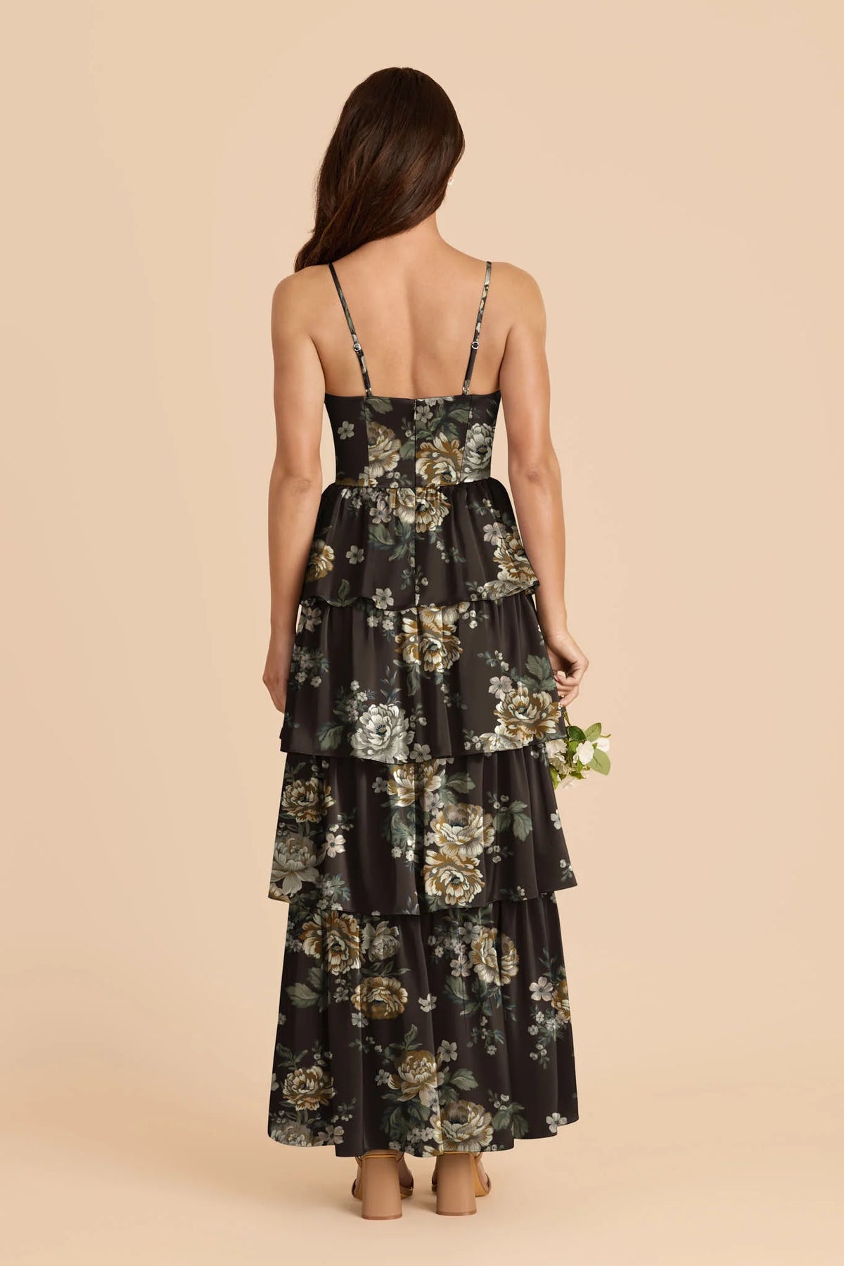 Calista Rustic Meadows front view bridesmaid dress