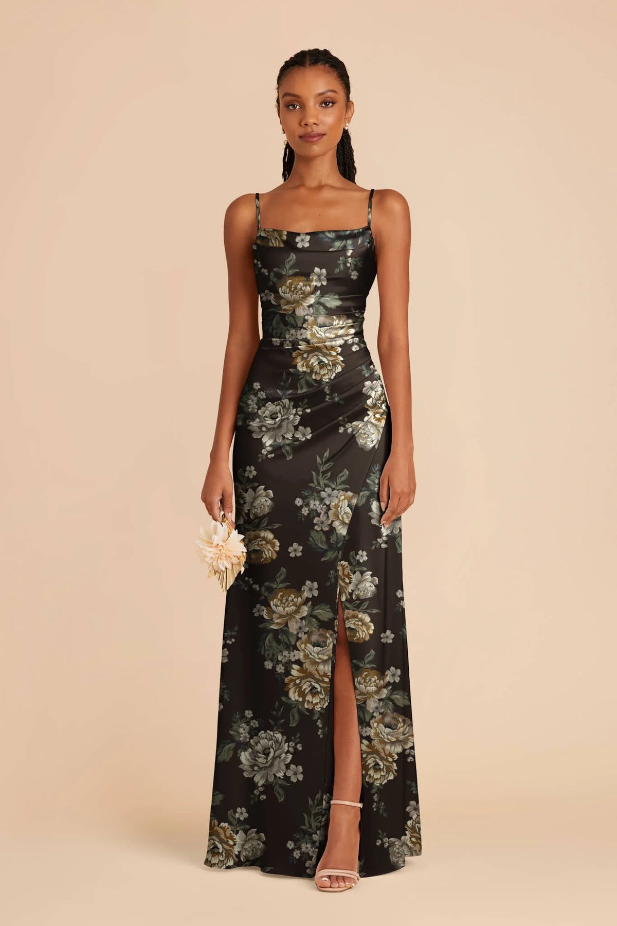 Sabine Rustic Meadows front view bridesmaid dress