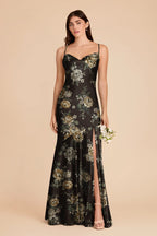 Estelle Rustic Meadows back view bridesmaid dress