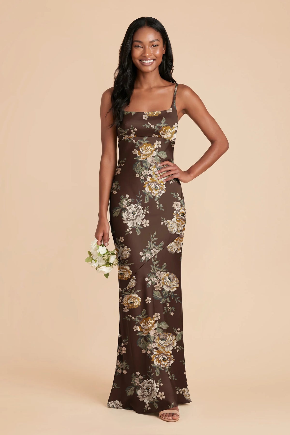 Noelle Rustic Meadows front view bridesmaid dress